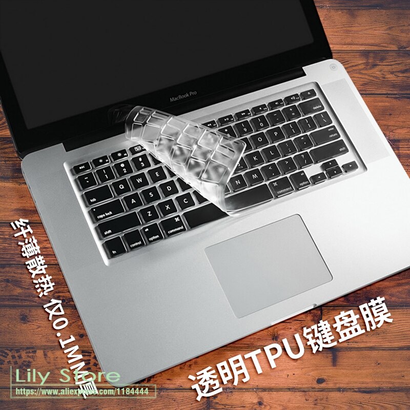 Protège clavier en polyuréthane thermoplastique Peau Protecteur Pour Apple macbook Air Pro avec Écran Retina 11 12 13 15 17 Touch Bar 13.3 15.4