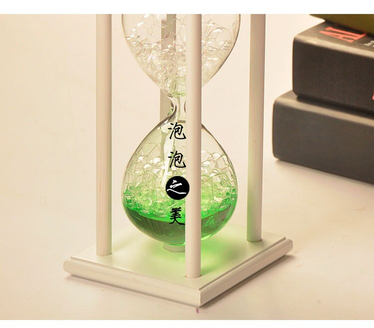 Magic Glas Bubble Zandloper Tijd Kantoor Accessoires Zandloper Kamer Decoratie Accessoires Meisje Student Desk Decoratieve