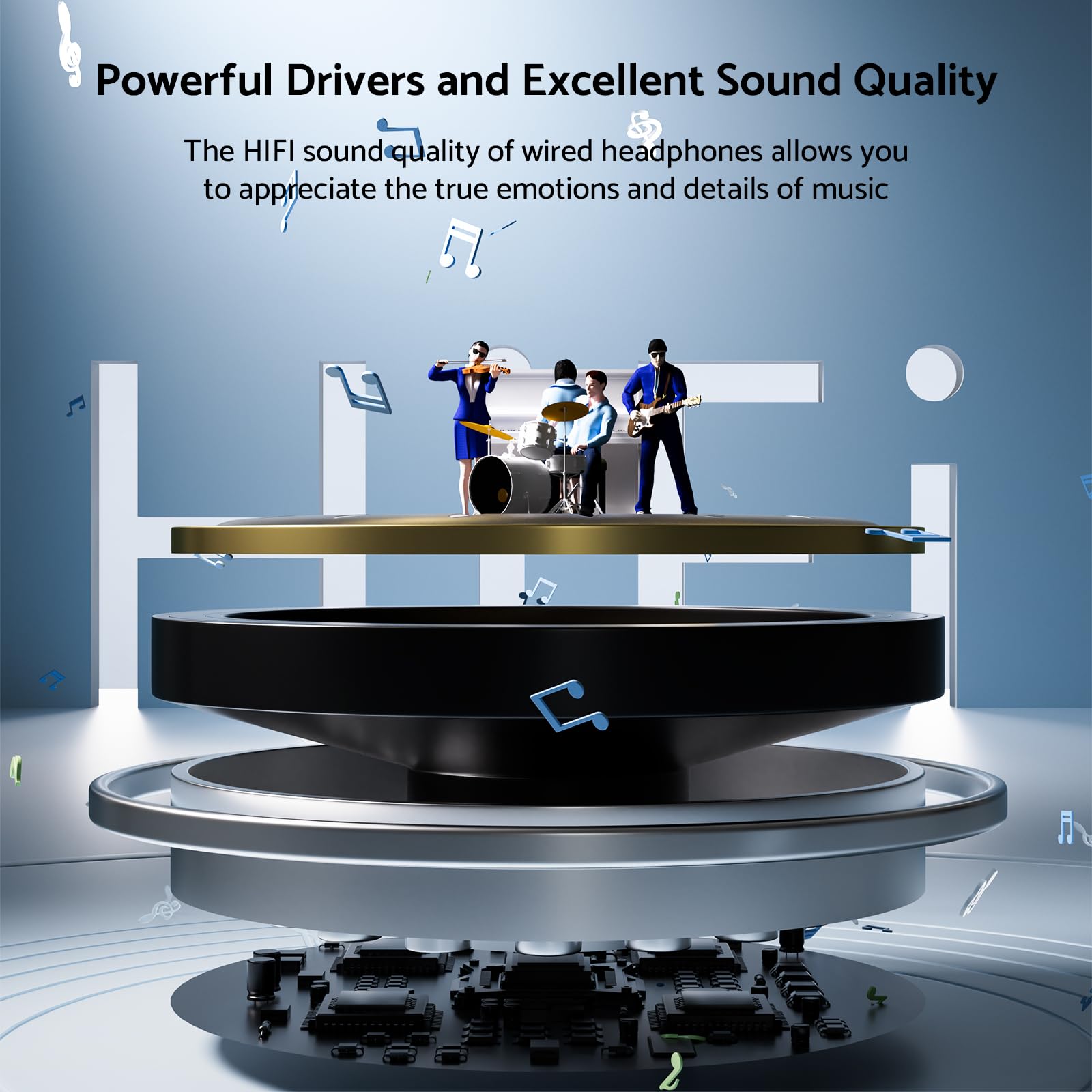 Typ C 3,5mm HIFI Stereo Verdrahtete Kopfhörer Schwere Bass in Ohr Kopfhörer Mit Mic Ohrhörer Lärm die Ermäßigung Gamer Headset für Xiaomi
