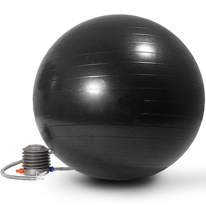 Bolas de ejercicio antiexplosión para hombre, 55cm-75cm, pelota para gimnasio, Pilates, Yoga, Fitness, equilibrio, estabilidad, soporta 2200lbs