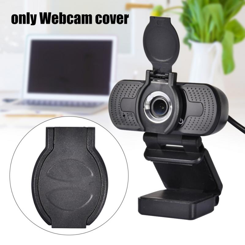 Beschermende Zonnekap Accessoires Cap Webcam Cover Zelfklevende Privacy Bescherming Universele Pc Computer Laptop Security Black
