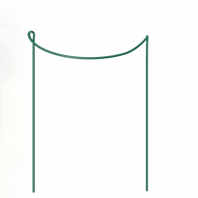 6 Pack Plant Support Stakes Ring Cage Metal Garden... – Vicedeal