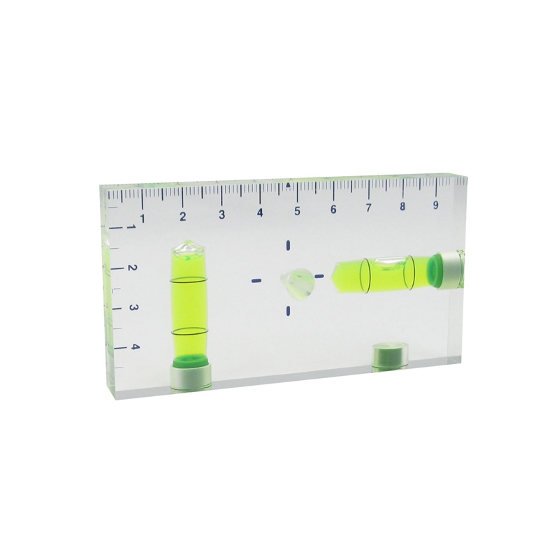 HACCURY – niveau magnétique Transparent de , Mini niveau à bulle avec trois aimants puissants