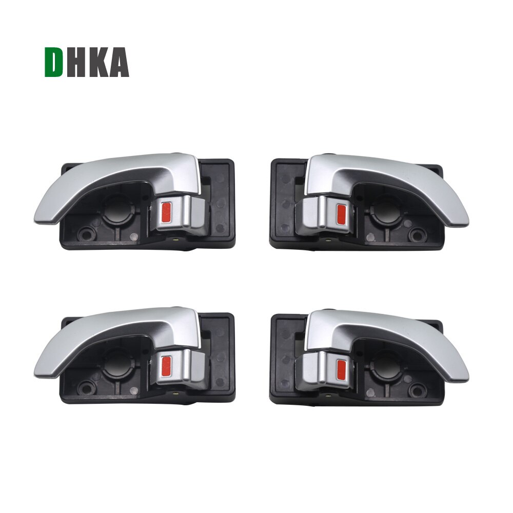 DHKA-manija de puerta INTERIOR para HYUNDAI Tucson, 05-09, 2005, 2006, 2007, , , OEM: RH:82620-2E000 LH:82610-2E000: SILVER / RIGHT