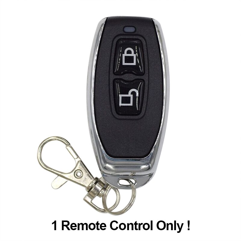 DC12V Wireless Remote Control Light Switch 10A Relay Output Radio DC 12V wuth Two-button Remote Control Switch 433MH: 1 remotes