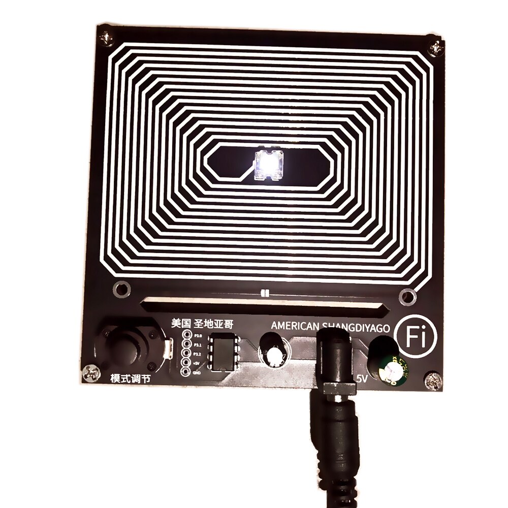 Schumann wave generator Ultra-low Frequency Pulse Generators ELF7.83HZ 4 Led modes high efficiency T1611