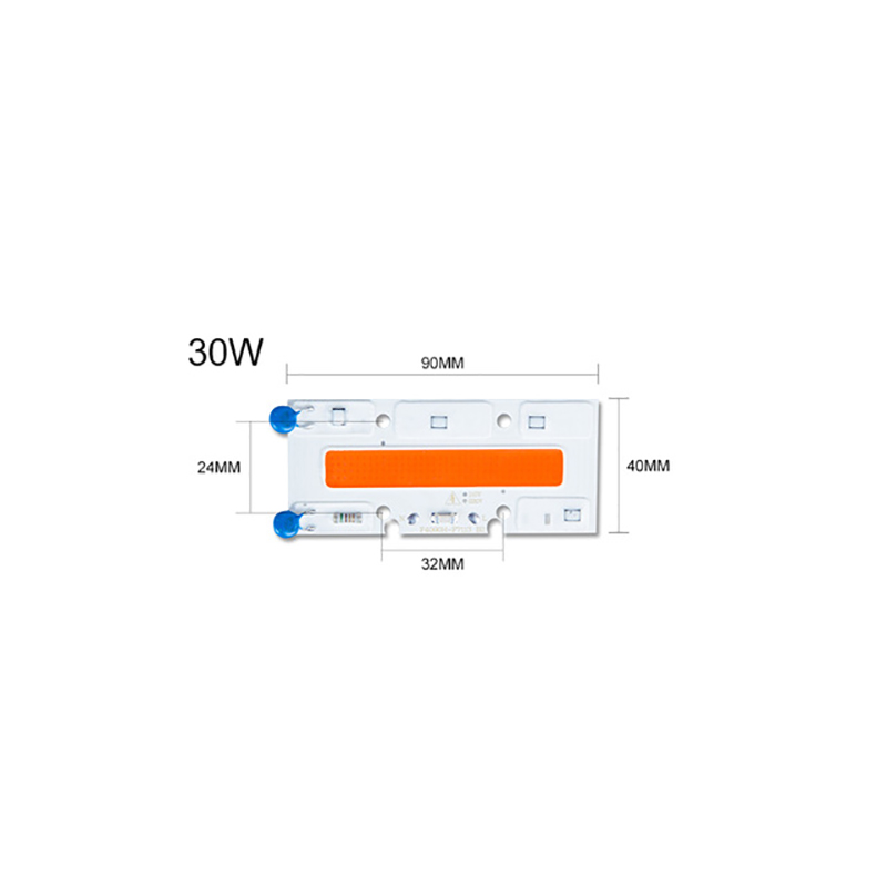 Fito Espectro completo LEVOU Lâmpada 20 W 30 W 50 W 70 W 110 V 220 V COB LEVOU Chip de Diodo Phytolamp Cresce A Luz Para As Plantas hidroponia 5 pçs/lote