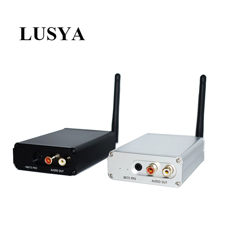 Lusya PCM5102A ES9018 Dac Decoderen CSR8675 Bluetooth 5.0 Draadloze Ontvanger Aptx Hd/Ldac 3.5Mm Rca Uitgang 24bit Met antenne