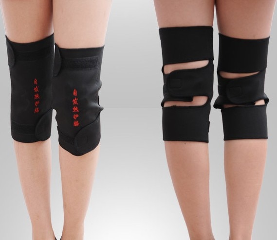 1 paar Tcare Toermalijn zelfopwarming Kneepad Magnetische Therapie Knie Ondersteuning Toermalijn Knie Brace Belt Knie Massager