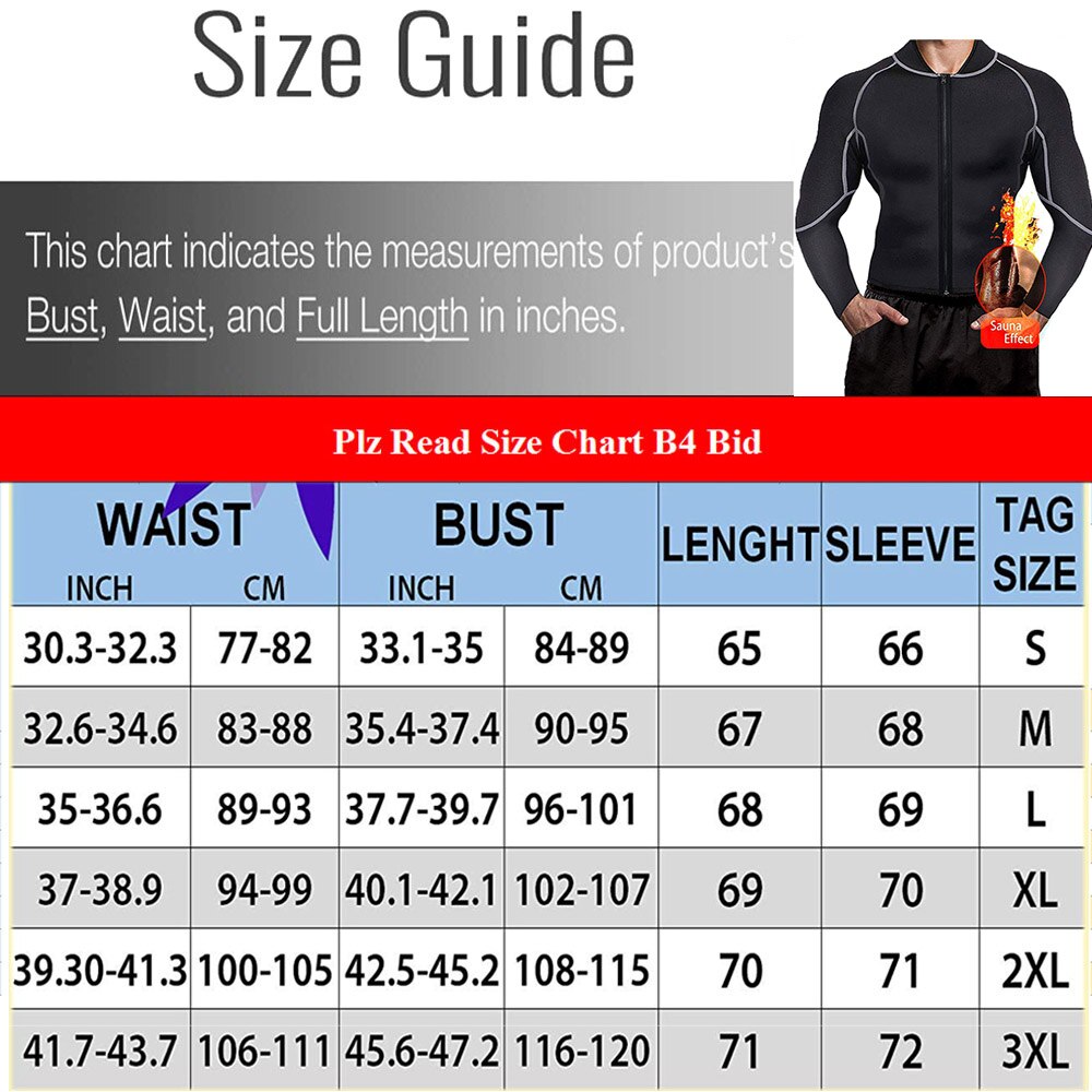 Mannen Ondergoed Neopreen Afslanken Sauna Kleding Fitness Kleding Fitness Jassen Fitness Tops Afslanken Lange Mouwen Rits Zachte