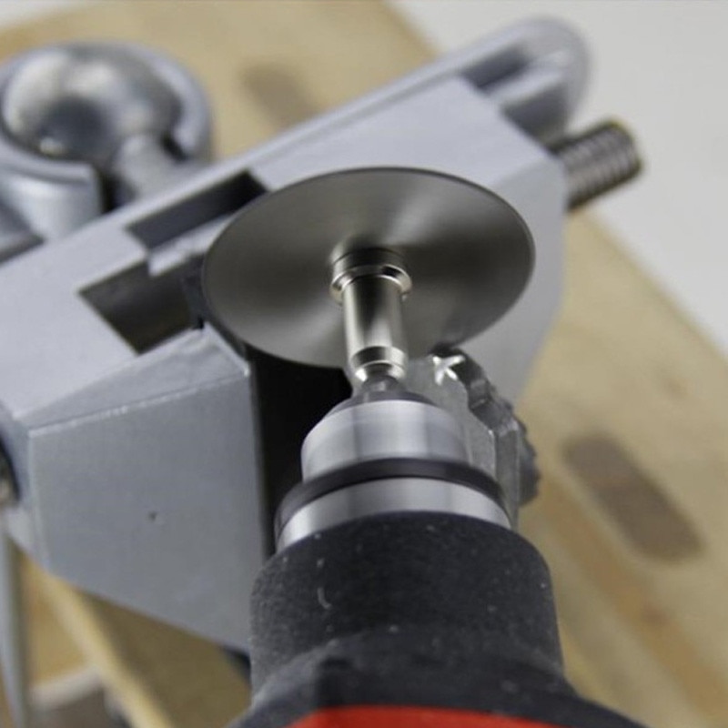 Mini disco de corte Dremel para rotores, herramienta de sierra Circular rotativa de rueda de diamante, herramienta abrasiva de diamante QW, 6 uds.