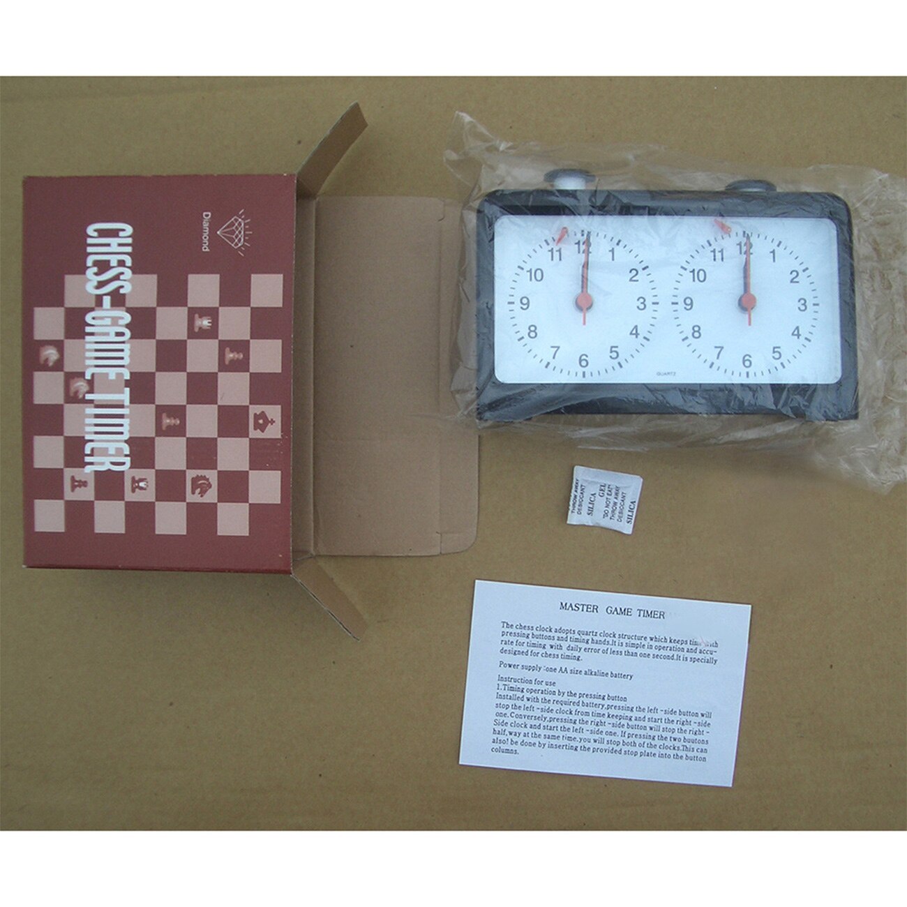 International Chess Clocks Portable Chess Board Competition Windup Countdown Chess Game Electronic Alarm Stop Timer