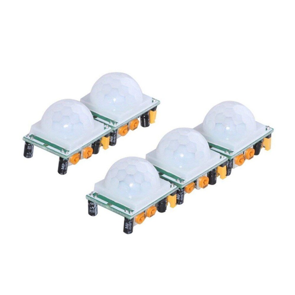 HC-SR501 ajuster pyroélectrique IR PIR infrarouge réfléchissant mouvement corps capteur panneau de détection humaine pour Arduino bricolage