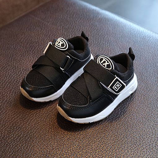 Zapatillas cómodas para niños, zapatos para niñas, zapatillas deportivas para bebés, zapatos casuales para niños, zapatillas para niños pequeños, zapatos para niñas: B20 Black / 5