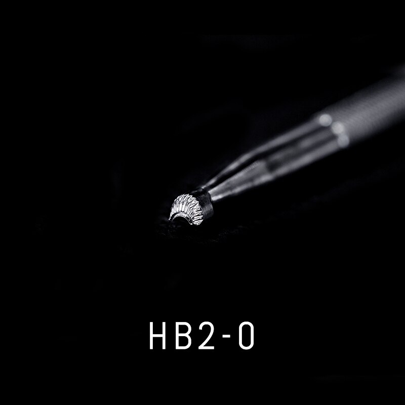 Sozo  hb2 läder halvmåne dekorativ kantarbete stämplingsverktyg sadel gör snideri mönster 304 rostfria streel stämplar utskrift: Hb2-0