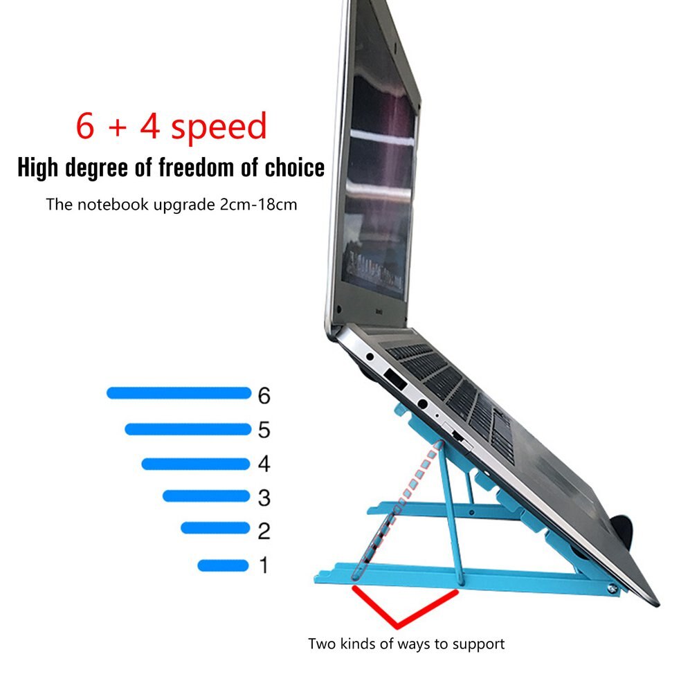 Laptop computer stand base flat floor folding stand multi-function tablet stand Foldable computer stand base