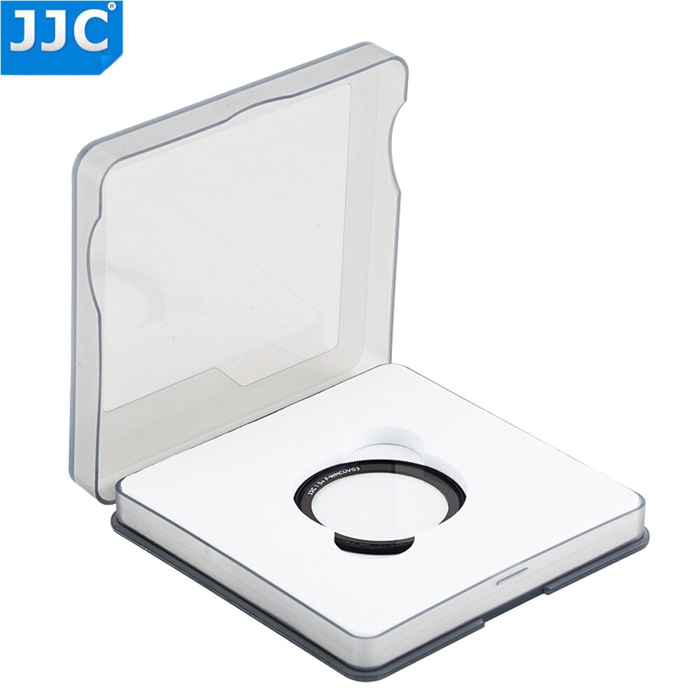 JJC-filtro UV de vidrio óptico multicapa ultradelgado F-WMCUVG3 L39, con adhesivo 3M, para cámaras Ricoh GR IIIx GR III/GR II: Default Title