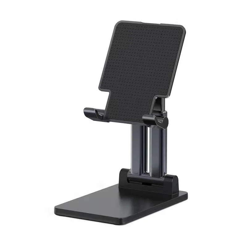 Universal desktop mobiltelefon holder holder til iphone ipad justerbar tablet foldbar bord mobiltelefon bordholder holder: Flåde