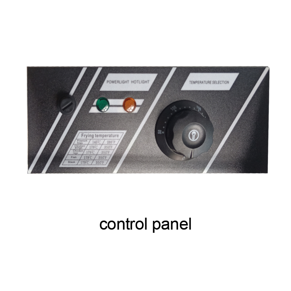 Smokeless Electric Deep Fryer For Restaurant Kitchen Commercial Use Frying Machine Home Use Oil Fat Fryer