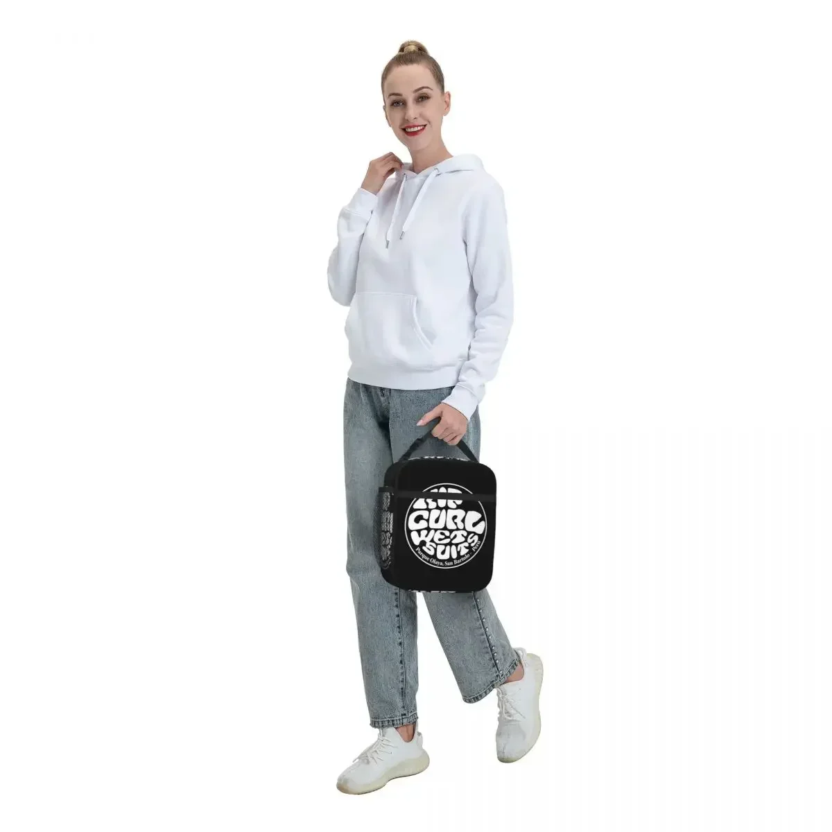 Rip Curl Wet Suits Insulated Lunch Bag Portable Picnic Bags Thermal Cooler Lunch Box Lunch Tote for Woman Work Kids