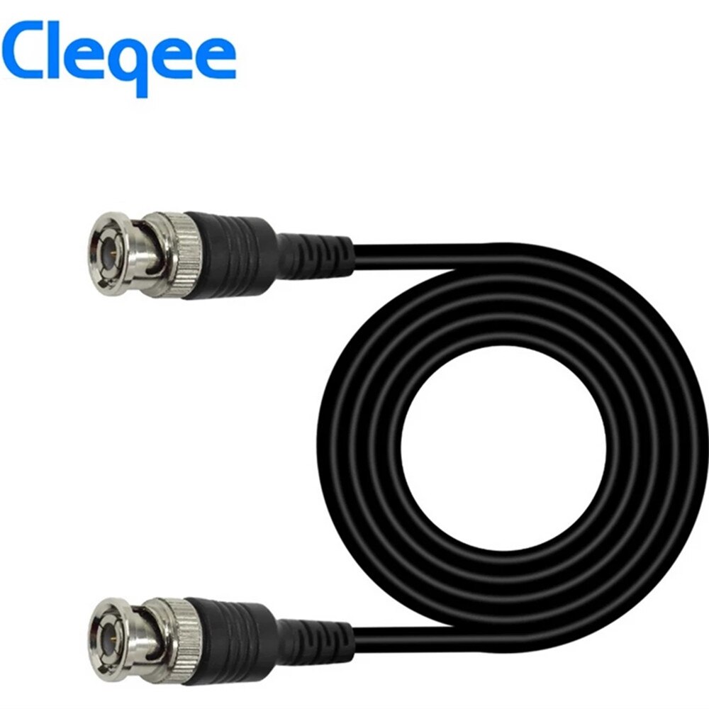 BNC Male Plug to Alligator Crocodile Clips Test Leads Oscilloscope