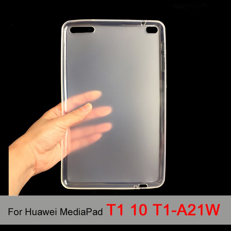Flip Tablet Case For Huawei MediaPad T1 7.0 8.0 9.6 T1-701U/W S8-701W/U T1-821W/823L T1-A21W T1-A21L T1-A23L Silicone Soft Shell