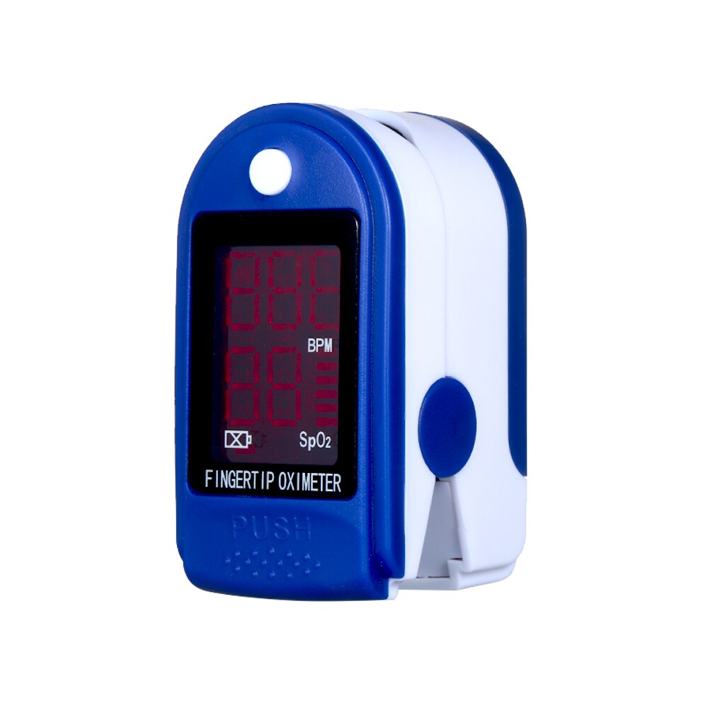 Finger Pulse Oximeter Blood Oxygen SpO2 Monitor LED Mini Pulse and Heart Rate Measuring Gauge 8s Rapid Reading