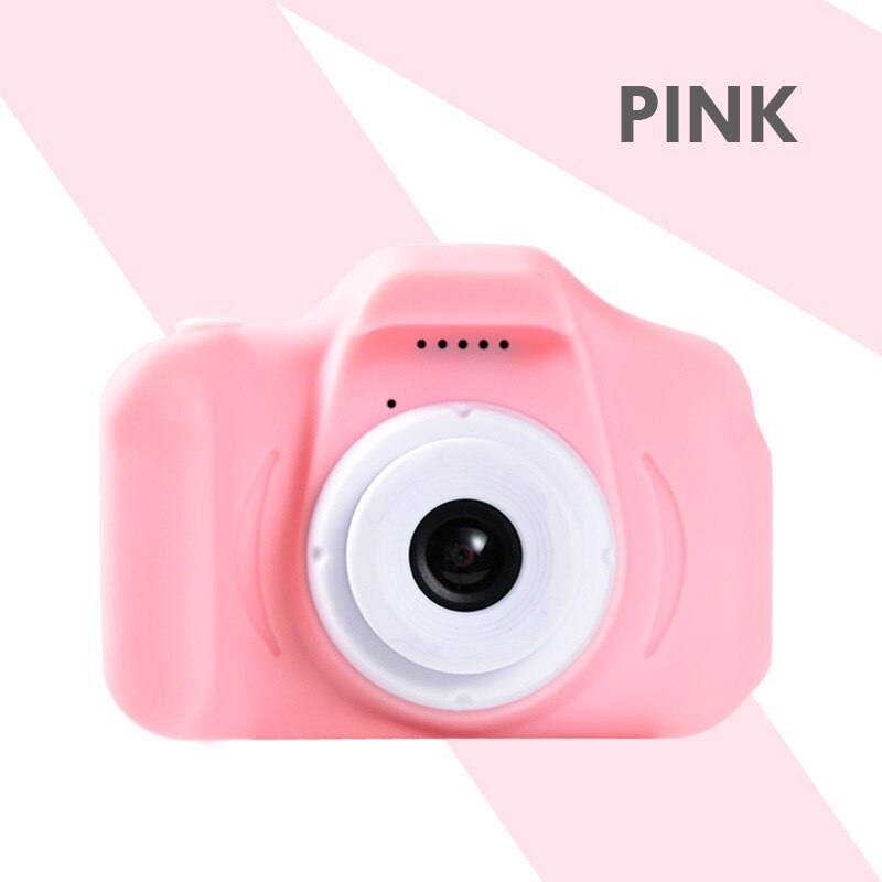 Mini videokamera legetøj til børn fuld hd micro dv dvr videokameraer 1080p videokamera til børn babystøtte skjult sd-kort: Lyserød / Med 16gb tf-kort