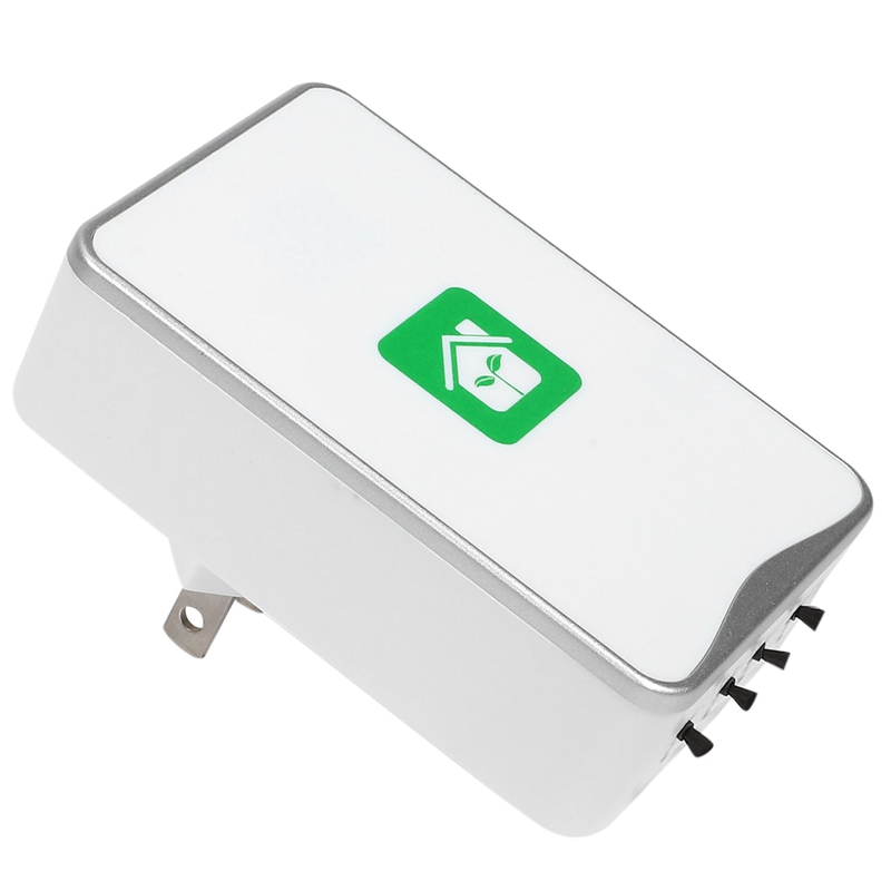 Purificador de aire enchufable Generador de iones negativos Purificador ionizador sin filtro Limpiar alérgenos, contaminantes, moho, olores: Borgoña