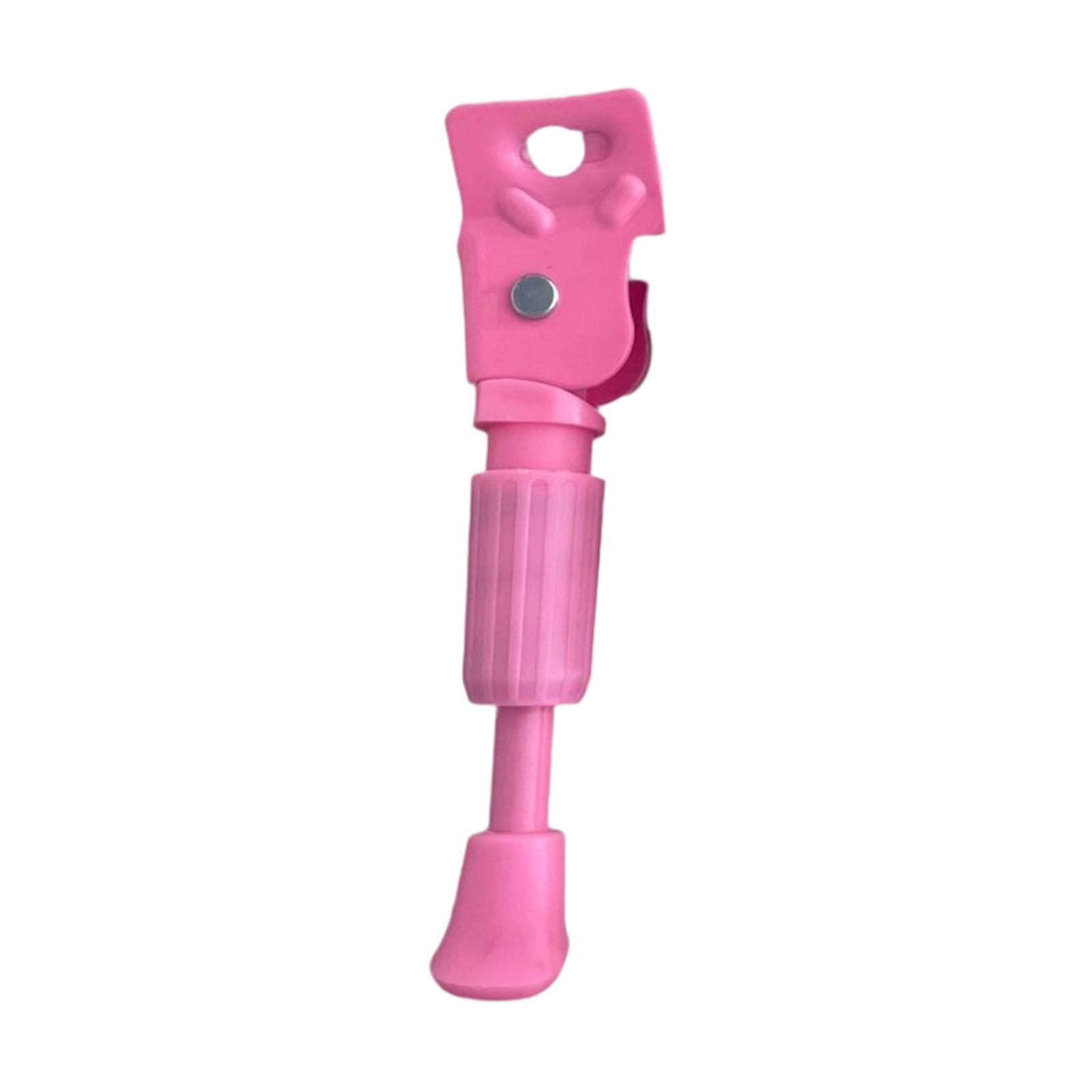 Soporte para bicicleta para niños, accesorios de Metal, soporte para estacionamiento, soporte trasero, rosa, no