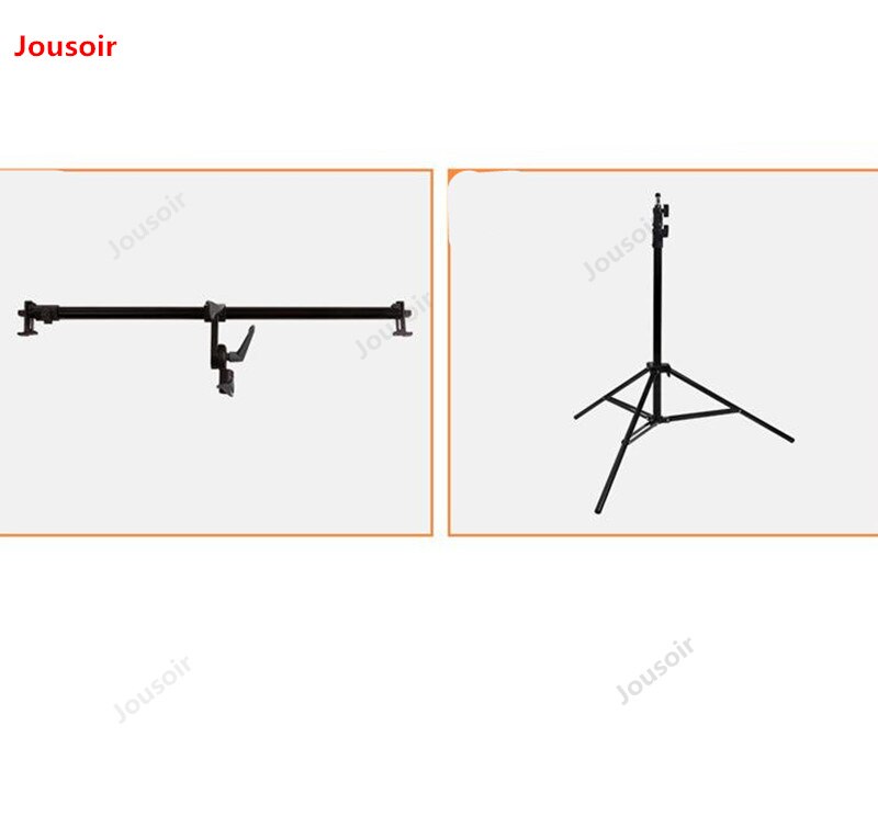 Houder Beugel Reflector Arm Ondersteuning Telescopische Boom Arm Multifunctionele Reflector Lat T-Beugel Ovale Reflector Frame: Default Title