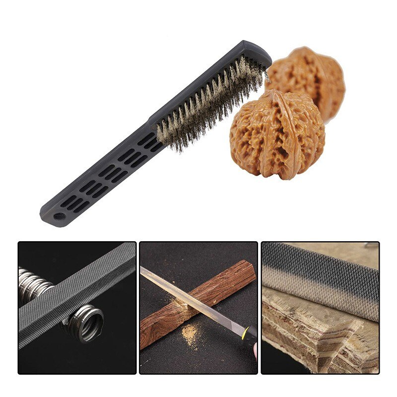 19Pcs Staal File Tool Set File Set Bestand Kit Platte Driehoek Half-Ronde Ronde Bestand Dubbele Patroon 140mm Hand Tool Sets