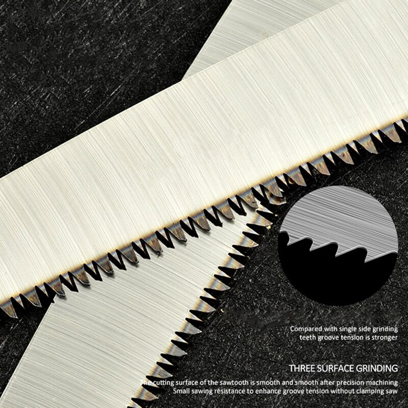 Heavy Duty SK5 Manganese Steel Extra Long Blade Hand Saw for Wood Camping Pruning Cutting Woodworking Tool