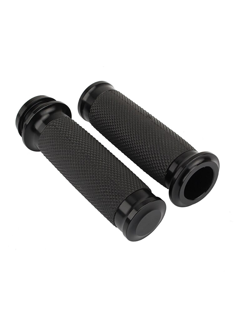 Poignées de moto, 1 pouce 25mm, électronique, poignée d&#39;accélérateur, CNC pour Harley Touring Electra Glide Softail Slim: B