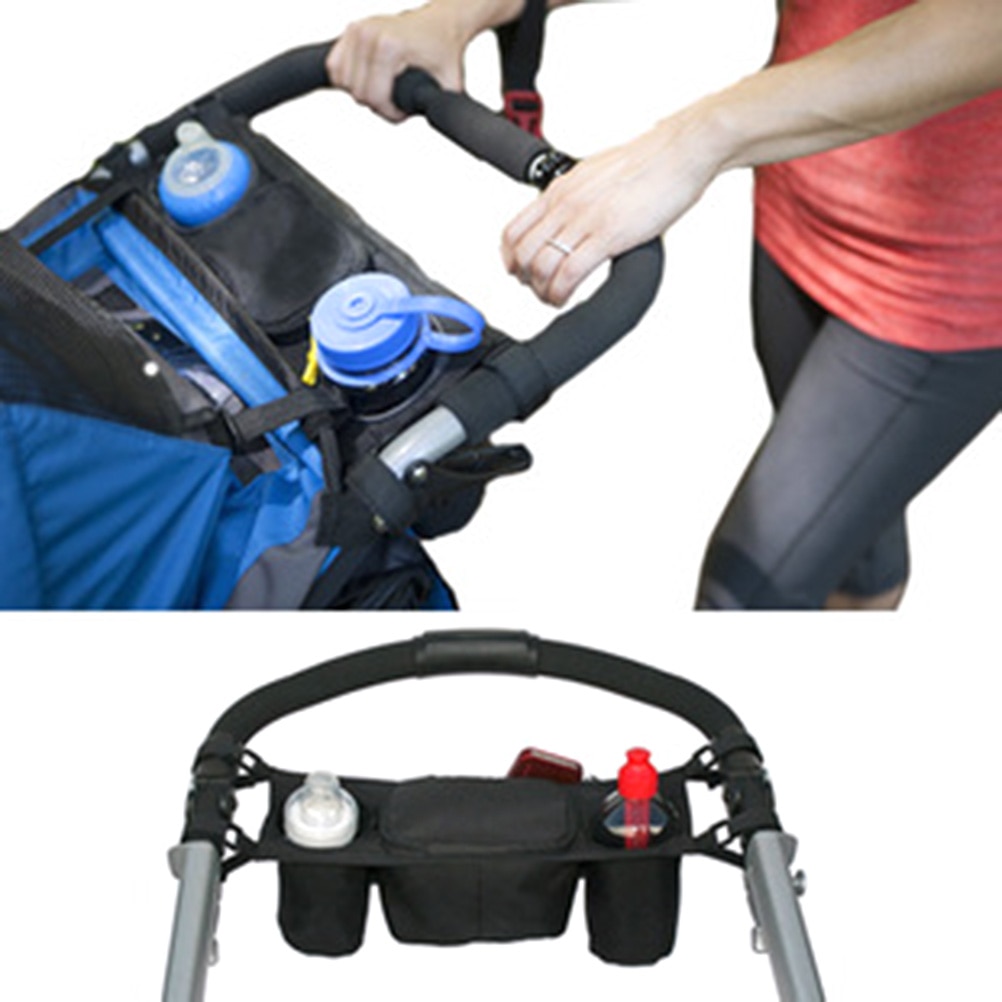 Carrinho de bebê organizador carrinho de bebê carrinho de bebê carrinhos de transporte garrafa titular saco para carrinho de bebê buggy acessórios cadeira de rodas