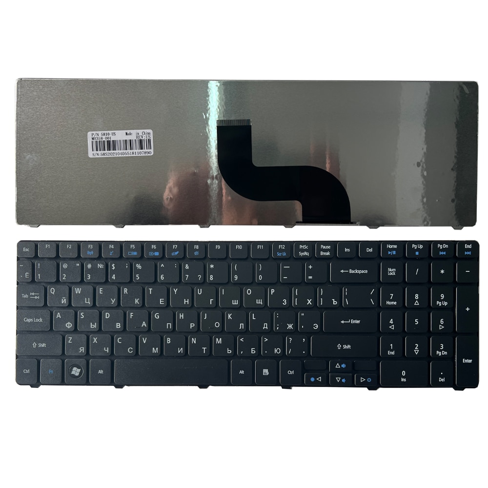 Neue Russische Tastatur Für Acer streben 5750 5750G 5253 5333 5340 5349 5360 5733 5733Z 5750Z 5750ZG 7745 Emachines e644 RU Schwarz