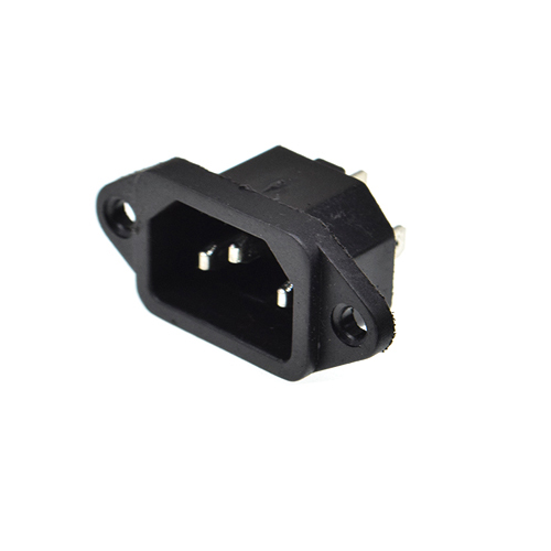 10A US AC250V 10A 3pin IEC C13 Power Supply plug socket Adapter male plug & female jack Rewirable cable wire connector: 1pcs female jack