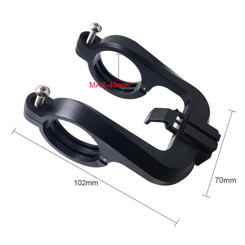 Bicycle Light Mount Bracket Bike Headlight Extension Brackets MTB Lamp Stand Holder Cycling Flashlight Handlebar Central Mount