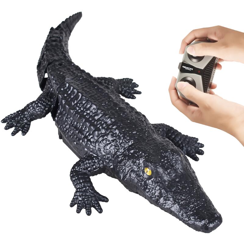 4ch 2.4Ghz Elektrische Rc Boot Rtr Speelgoed Interessante Krokodil Speelgoed Voertuig Tiener Model Speelgoed Voor Kinderen