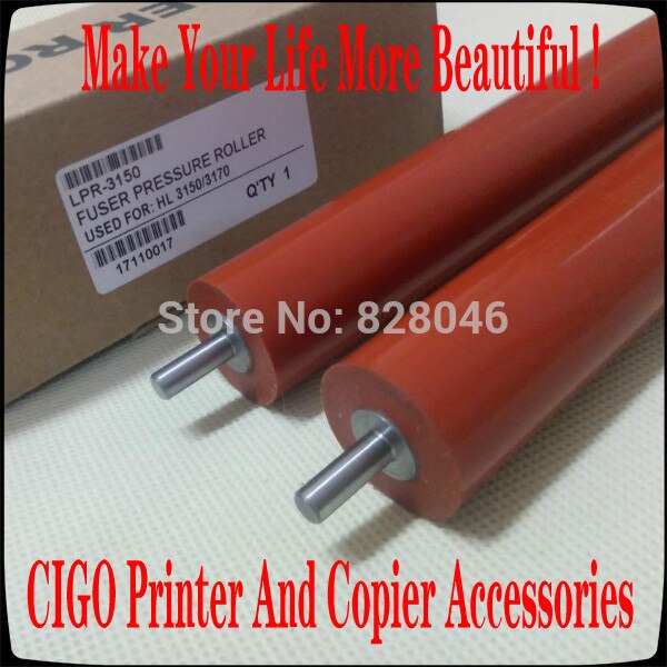 För brother mfc 9130 9140 9330 9340 dcp 9020 nedre fixeringsvals, för brother mfc 9130 mfc 9140 mfc 9330 mfc 9340 lågtrycksvals