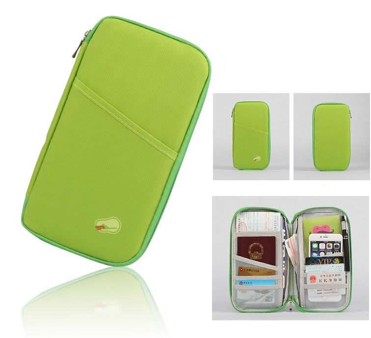 Travel Accessories Function Passport Cover Wallets Bag Polyester ID Addres Holder Women Men Portable Baggage Boarding Card Case: 7