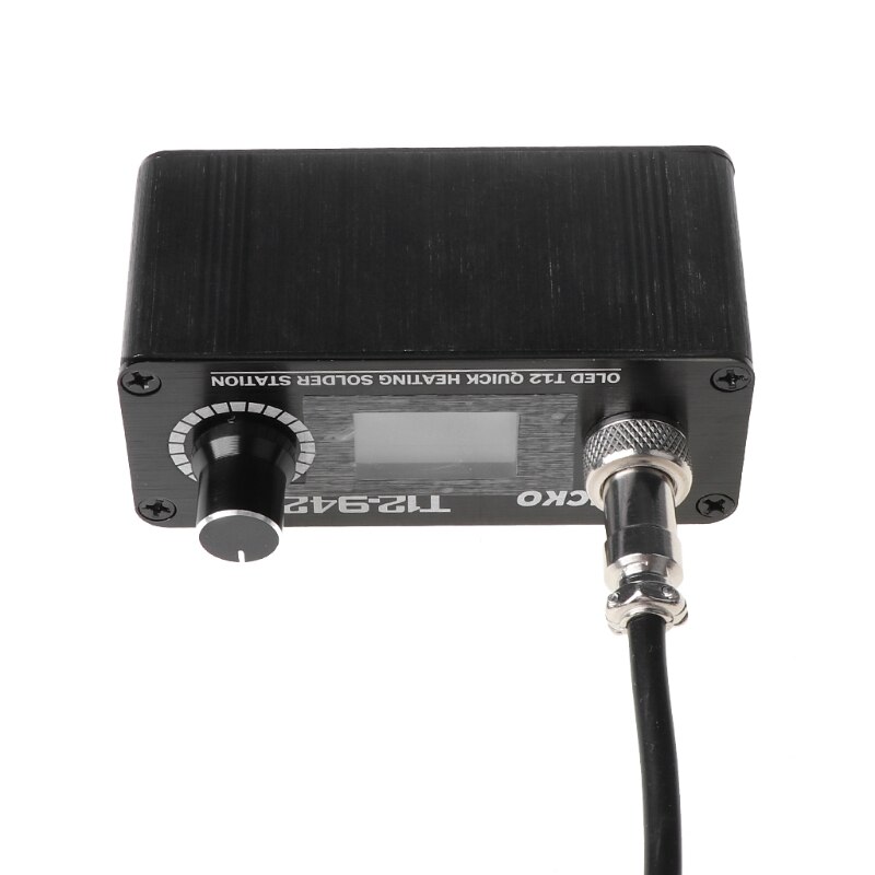 MINI OLED T12 Digital Soldering Iron Station Temperature Controller 12-24V 3A