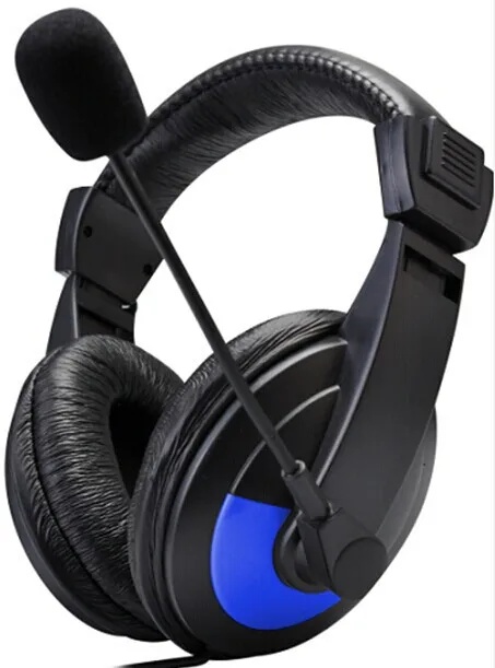 Headset Gaming Headphones with Mic for Desktop Computers Teaching Online Classes Notebook Computers Wearable Comfortable Sound Q: green