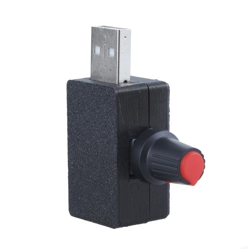 K32C USB -Lüfterschritt -Speed ​​-Controller, 5 -V -Leistungsregler mit einstellbarem Schalten