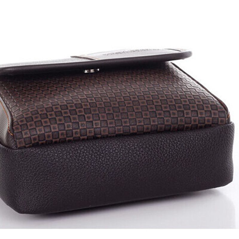 Laagste Prijs Pu Leer Mannen Tas Mode Mannen Messenger Bag Kleine Business Crossbody Schoudertassen A40-293