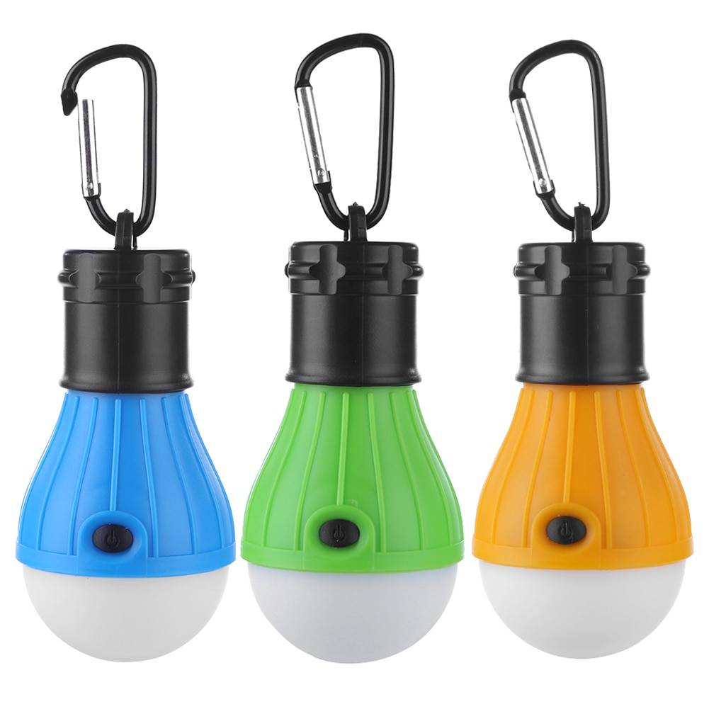 3 Pieces Camping Lamp LED Camping Lantern Portable Tent Lamp Lantern Light Bulb Set For Outdoor Camping Waterproof Lamp Bulb: Default Title