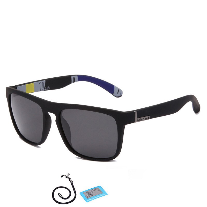 Brand Fishing Polarized Glasses Mens Women Night Vision Driving Goggle Camping Hiking Eyewear Sports Sunglasses With Rope: F06