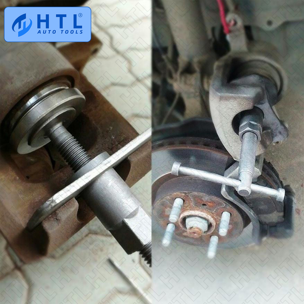 22pz pinza freno a discoteca universale per auto vento indietro freno kit di attrezzi per compressore a pistone per la maggior parte delle automobili strumenti di riparazione del box auto