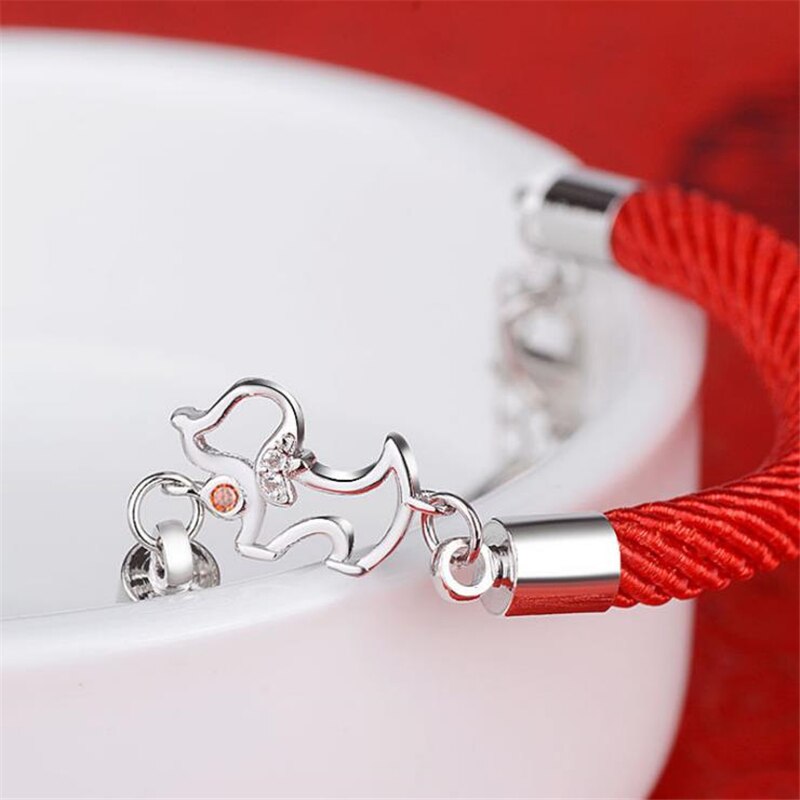 Tuscany Silver Sterling Zilveren Armband Met Diamant Geslepen Touw Motief 18cm Voor Dames