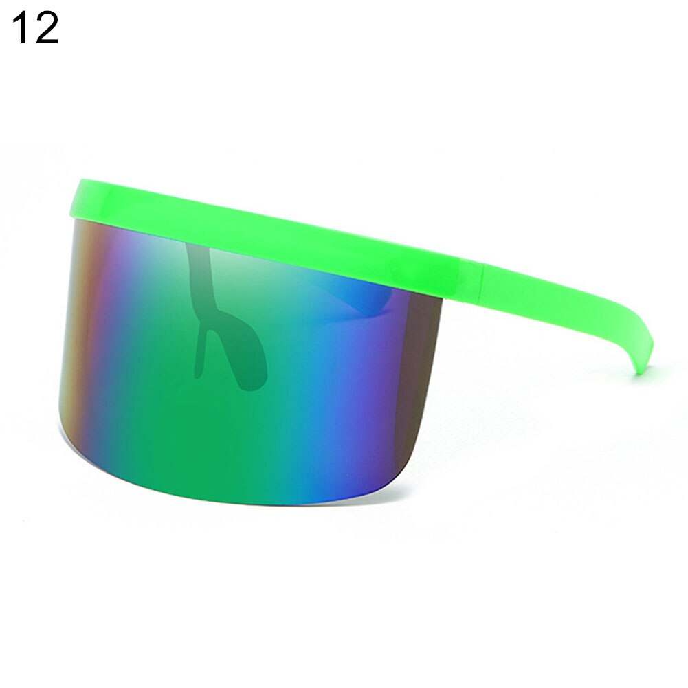 Kids Shade screen Oversized Exaggerated Visor Half Face Shield Protector Anti UV Sunglasses: 12